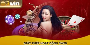 Giấy Phép Hoạt Động 3WIN - Đẳng Cấp Một Nhà Cái Uy Tín