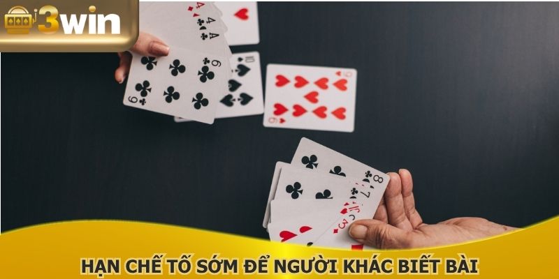 Hạn chế tố sớm để người khác biết bài